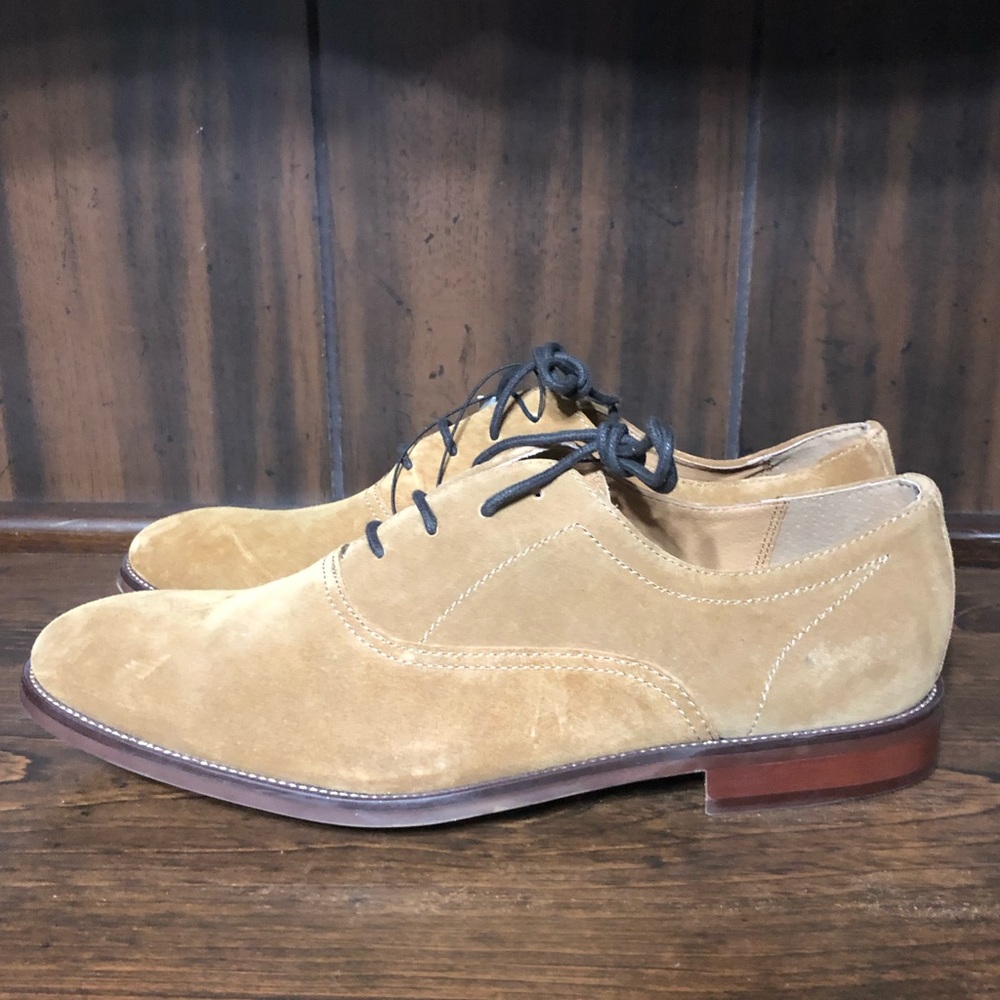 Men’s Oxford Suede/Leather Dress Shoes, NWT’s